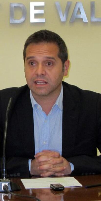 Amadeu nSanchis, concejal de Esquerra Unida.