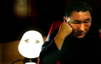 Takeshi Kitano en el Festival Internacional de Cine de Rotterdam.