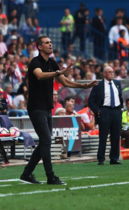 El entrenador del Deportivo de la Coruña, Gaizka Garitano.