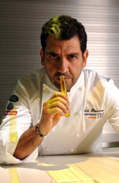 El cocinero deportista Paco Roncero.