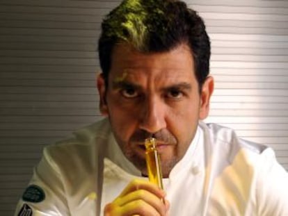 El cocinero deportista Paco Roncero.