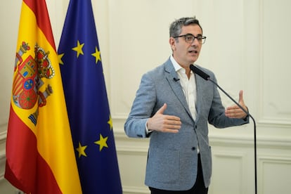 Bolaños, este sábado en un acto en Madrid.