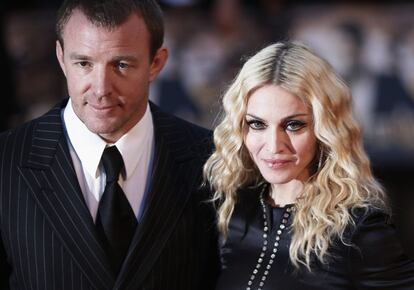 Guy Rotchie y Madonna, en un estreno en 2008.