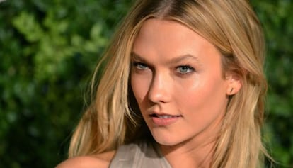 La modelo Karlie Kloss, en los últimos premios de la moda británicos.