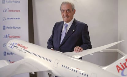 Juan José Hidalgo, presidente de Air Europa.