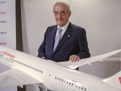 Juan José Hidalgo, presidente de Air Europa.