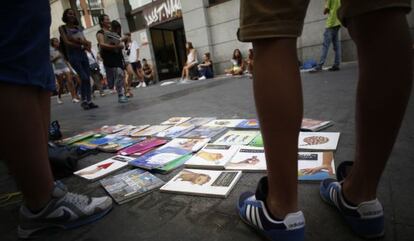 Compra y venta de libros de segunda mano en la calle libreros.