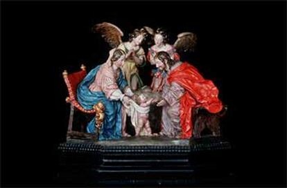 <i>Los primeros pasos de Jesús, </i>de Luis Roldán, terracota de finales del siglo XVII.