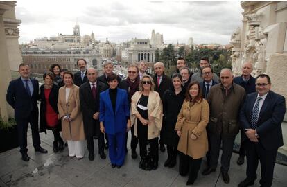 La ministra de Política Territorial y portavoz del Gobierno, Isabel Rodríguez, inauguró este miércoles el I Foro del Club Conecta, fundado por más de 60 periodistas y comunicadores de Castilla-La Mancha en Madrid para poner en valor la región.