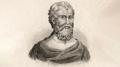 Zenón de Citio, considerado el fundador de la escuela del estoicismo.