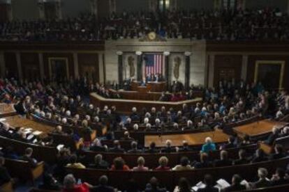 Imagen del Congreso reunido en enero de 2015.