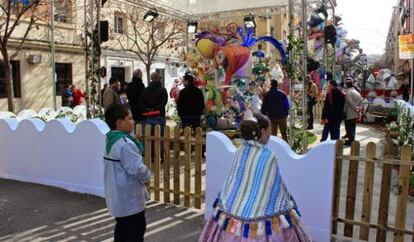 La falla infantil de la comisión Duque de Gaeta-Puebla de Farnals, de Julio Monterrubio.