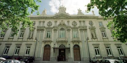 Sede del Tribunal Supremo en Madrid.