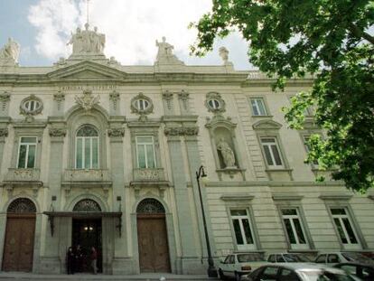 Sede del Tribunal Supremo en Madrid.