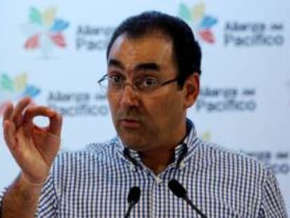 En la imagen, el ministro de Comercio, Industria y Turismo de Colombia, Sergio Diaz-Granados. EFE/Archivo