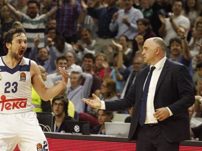 Llull celebra un triple ante el Darussafaka el viernes