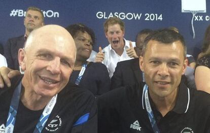 El 'photobomb' del príncipe Harry.