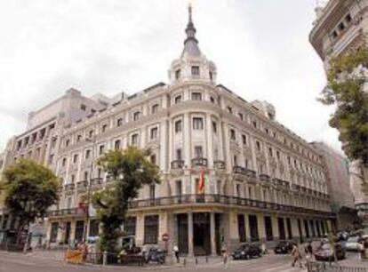 Sede de la Comisión Nacional de la Energía en la madrileña calle de Alcalá