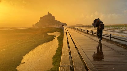 'Viento'. Monte Saint-Michel, 18 de agosto de 2023.  