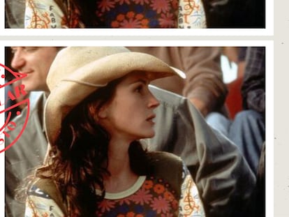 La llevaba Julia Roberts y salía en ‘Friends’: la camiseta de Custo como símbolo indiscutible de los 2000