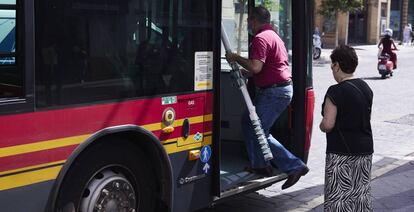 Transporte público de Sevilla.