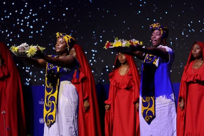 La rica y diversa herencia afroindígena de Colombia se hizo presente en los espectáculos inaugurales de la 16ª Cumbre de las Naciones Unidas sobre Biodiversidad.