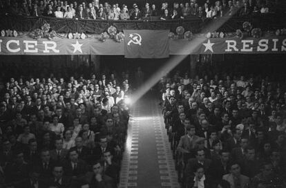 Asamblea del PSUC, 1938.