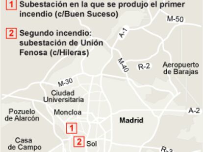 Zona de los incendios