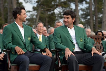 Adam Scott, ganador en 2013, y Bubba Watson, en 2012 y 2014.