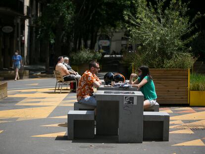 La supermanzana implantada en el barrio de Sant Antoni, de Barcelona, ciudad donde hay varios proyectos en marcha.