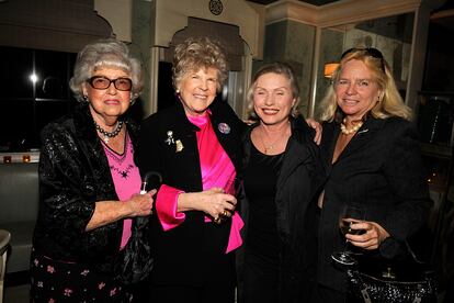 Marianne Strong, Brigid Berlin, Debbie Harry y Jan Amory en la fiesta celebrada por Berlin en Bergdorf Goodman en 2008 para recordar la revista ‘Interview’ de Andy Warhol.