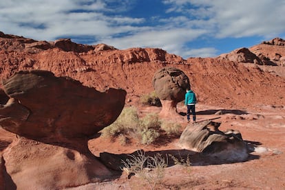 Parque nacional Talampaya, patrimonio mundial por la Unesco, en la provincia de La Rioja argentina