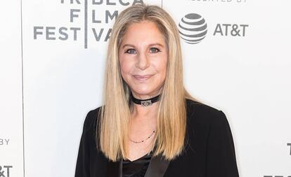 Barbra Streisand el pasado sábado en el Festival de Tribeca.