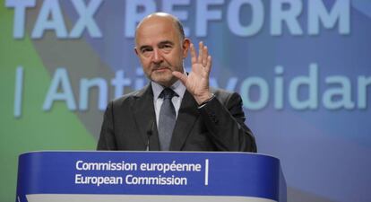 El comisario de Fiscalidad, Pierre Moscovici.