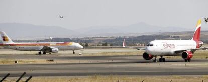 Vista de la T-4 del aeropuerto Adolfo Su&aacute;rez Madrid-Barajas. 