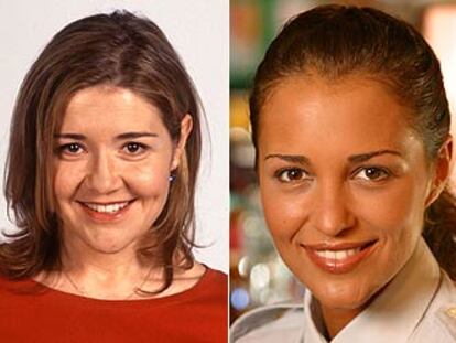 De izquierda a derecha, María Pujalte y Paula Echevarría.