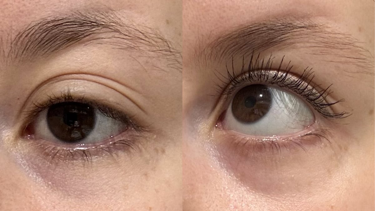 Mis ojos antes y después de probar los energizing eye mask de Grace & Stella.