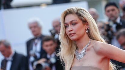 Gigi Hadid durante el 76º festival anual de cine de Cannes, el 21 de mayo de 2023.