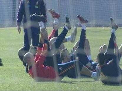 La selección española estrena el 2011 en el Bernabéu