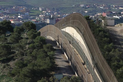 La valla de Melilla.