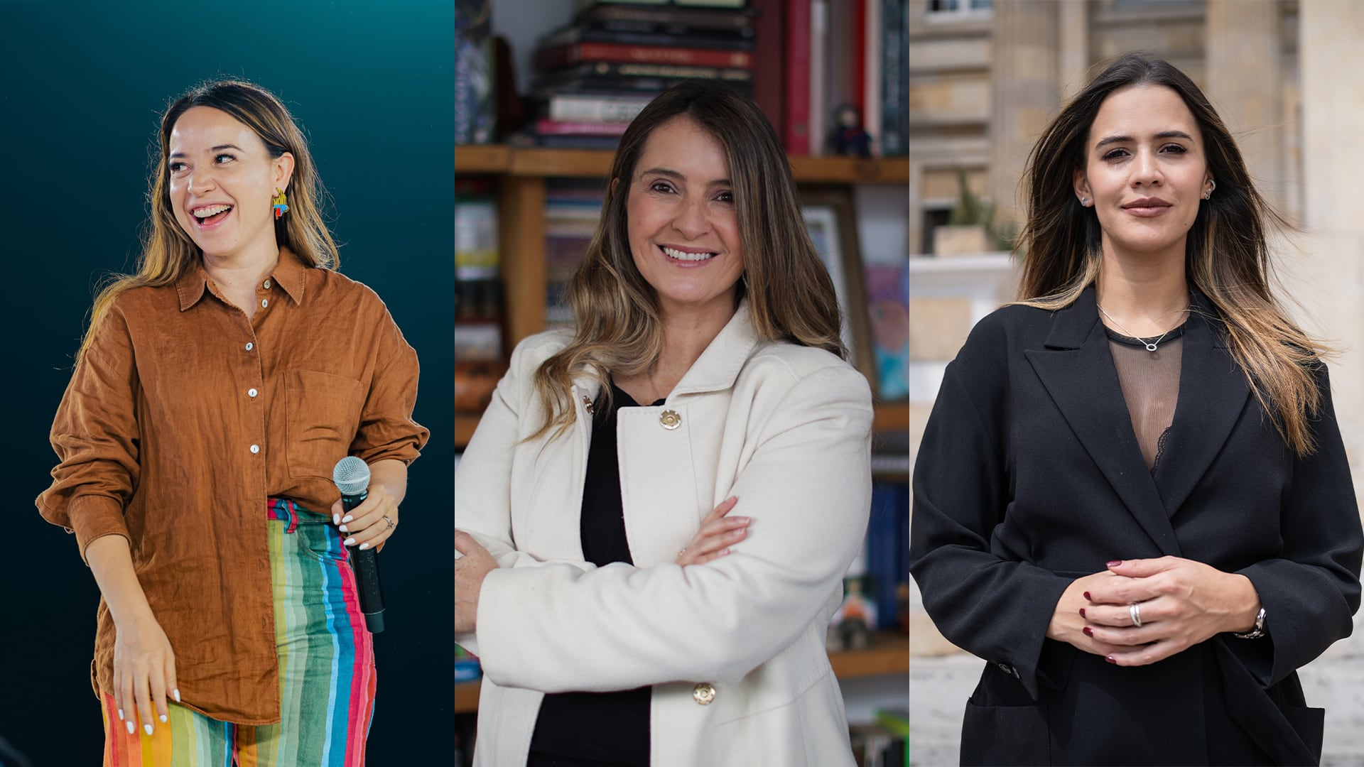 Tres políticas colombianas hacen visible el costo de ser mamá y hacer campaña