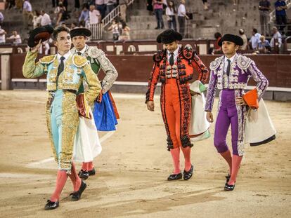 Vuelta al ruedo de Pablo Mora en la plaza de Las Ventas.