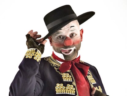 El 'clown' Oriol Boixader.