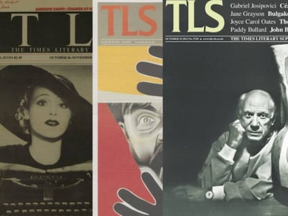 Portadas escogidas entre los más de 6.000 números del TLS.