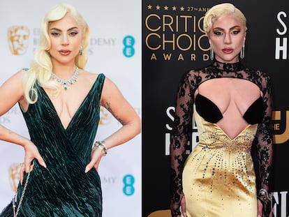 La presencia siempre estelar de Lady Gaga sobre la alfombra roja también fue omnipresente este pasado domingo.