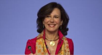 Ana Patricia Botin, presidenta del banco de Santander.