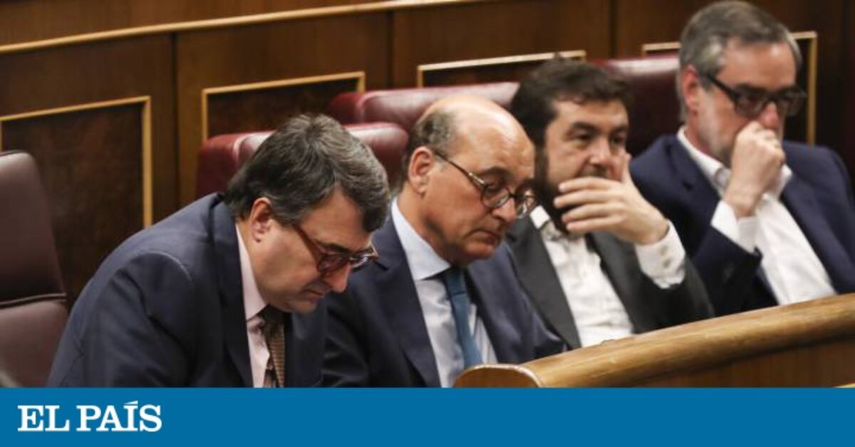 Moción de censura: El PNV devuelve los muebles al PP | Política | EL PAÍS