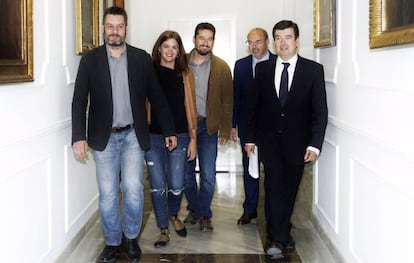 Los concejales del Ayuntamiento de Valencia que forman parte de la comisión de investigación del caso Taula.