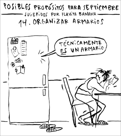 Viñeta de Flavita Banana del 14 de agosto de 2025