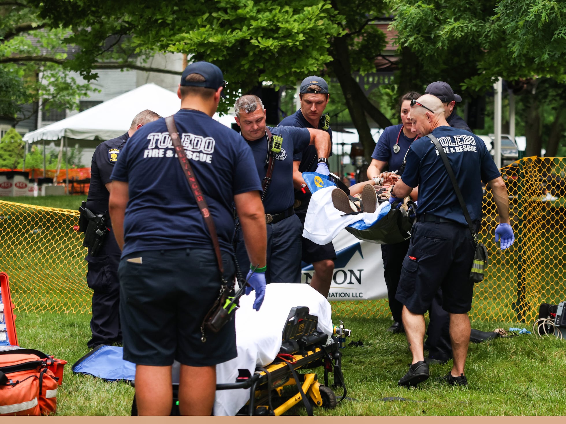 Al menos doce heridos en un tiroteo cerca de un festival en Ohio | EL PAÍS US